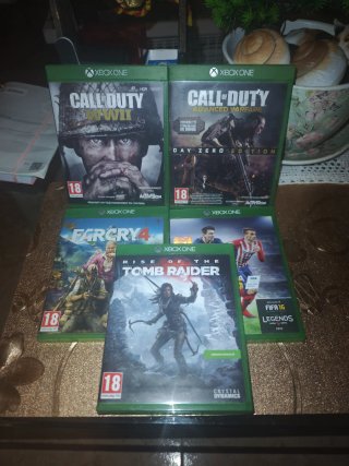 Lote 5 juegos Xbox One