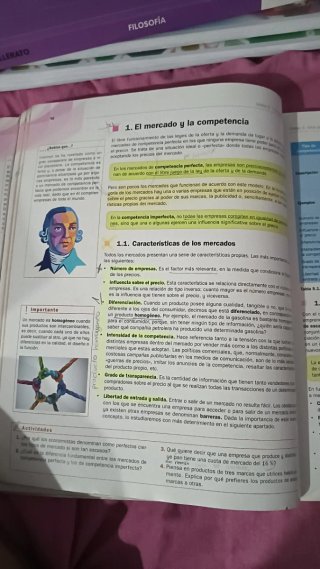 Economía 1.o Bachillerato
