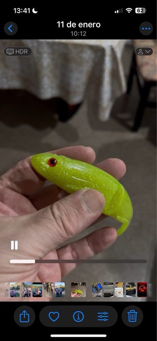 Molde señuelo pesca vinilo Swingbait