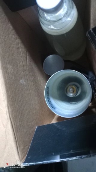 Lampada decorativa a forma di missile