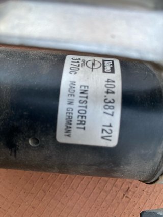 Motor Limpiaparabrisas Opel Astra G