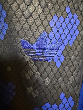 Chaqueta Adidas Originals Snake Print Azul M