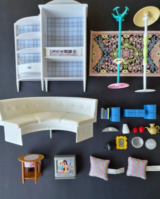 Barbie: Salón MidCentury 1/6