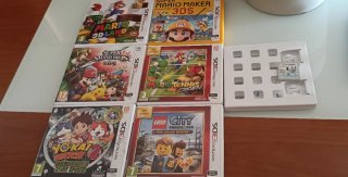 Nintendo 2DS Mario Kart 7 Negra + 7 Juegos