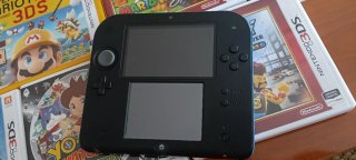 Nintendo 2DS Mario Kart 7 Negra + 7 Juegos