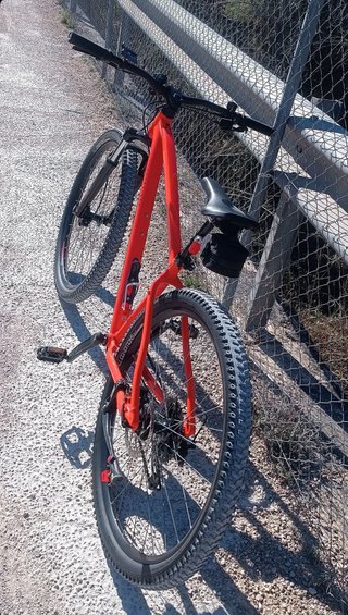 Bicicleta Rockrider Explore 500 Naranja