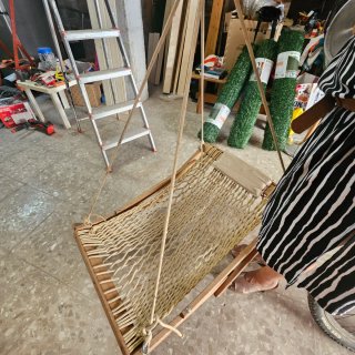 Hamaca Caribeña de Madera