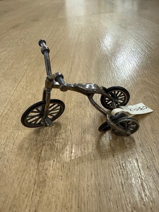 Figura de Bicicleta en Plata 925