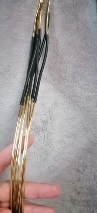 Collana Liviana Conti multifilo nero/oro