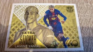 Cromo Extra Sticker Lamine Yamal y demas Panini