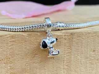 Charm Plata925 | Snoopy sentado