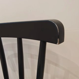 Silla Alta Agam Negra