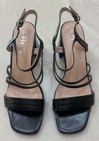 Sandalias de fiesta negras Talla 40