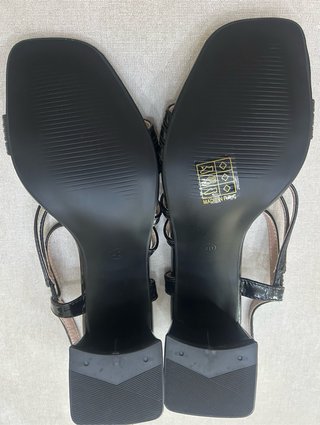 Sandalias de fiesta negras Talla 40