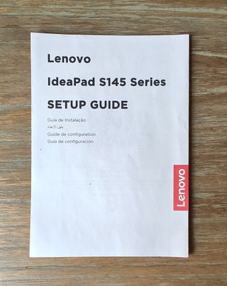 PORTÁTIL LENOVO IDEAPAD S145 COMO NUEVO