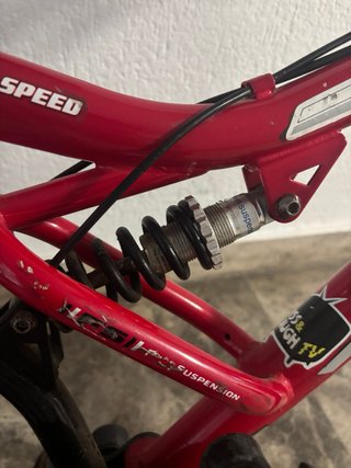 Bicicleta Montaña Berg Blast 207 Roja