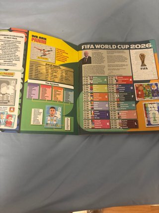 Álbum Mundial 2026 completo Escucho ofertas!!!