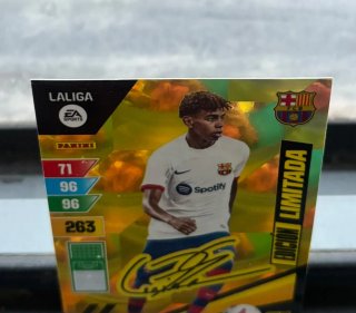 Carta Adrenalyn Lamine Yamal Edición Limitada