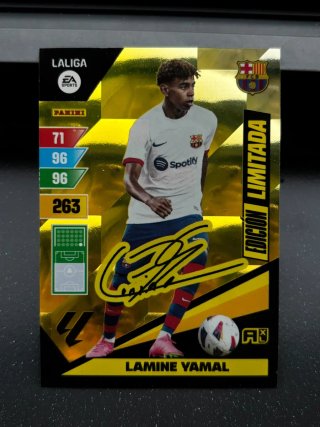 Carta Adrenalyn Lamine Yamal Edición Limitada