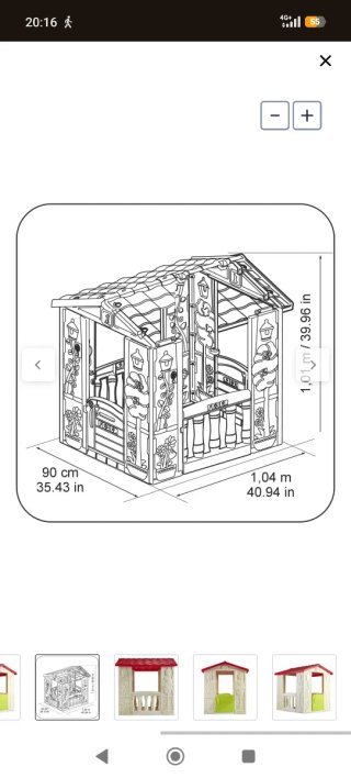 Casita de Juegos para Niños
