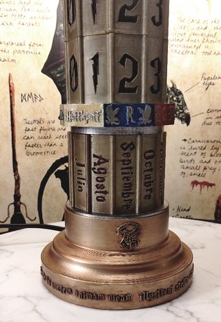 Lámpara Calendario Harry Potter Recordadora 3D