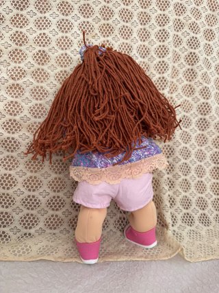 muñeca cabbage patch kids ( repollo) pelo pelirroj
