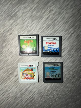 4 Juegos Nintendo DS / 3DS