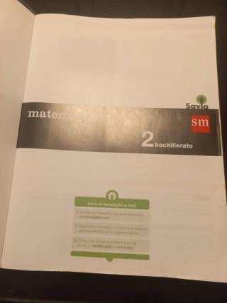 Matemáticas II 2 Bachillerato