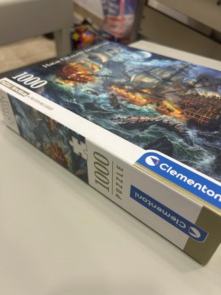 Puzzle Clementoni 1000 piezas Barco Pirata