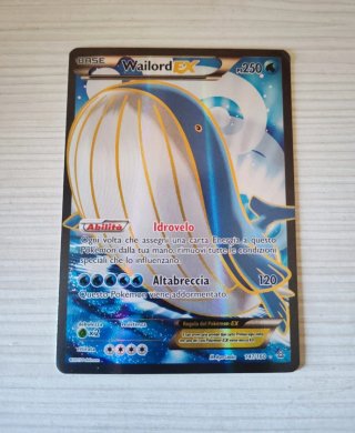 Carta Pokémon Wailord EX 147/160 2015