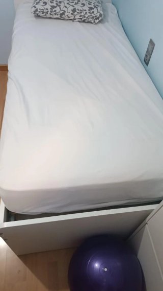 Cama nido Ikea blanca SLAKT