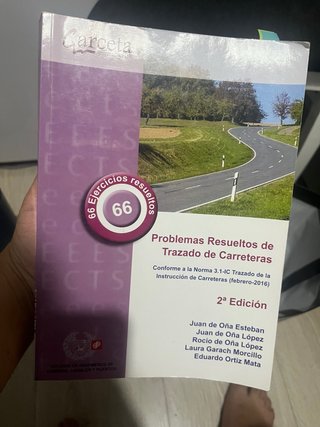 Problemas resueltos de trazado de carreteras
