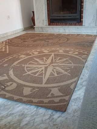 Alfombra Sisal Cosmos 160x230 cm Viajes
