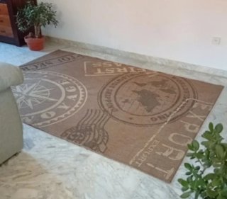 Alfombra Sisal Cosmos 160x230 cm Viajes