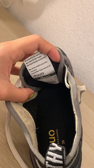 Zapatillas Urbanas Duuo Veganas Talla 39
