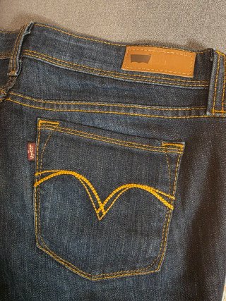 Vaqueros Levi's Mujer Azul Oscuro