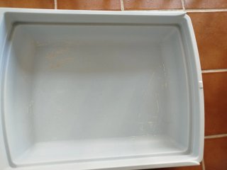 Arenero para gatos
