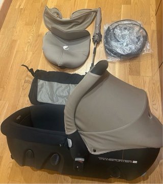 Silla de paseo y capazo Jané Rider transporter
