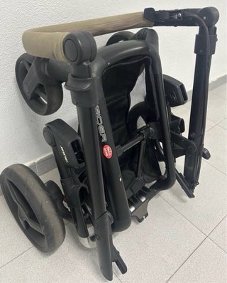 Silla de paseo y capazo Jané Rider transporter