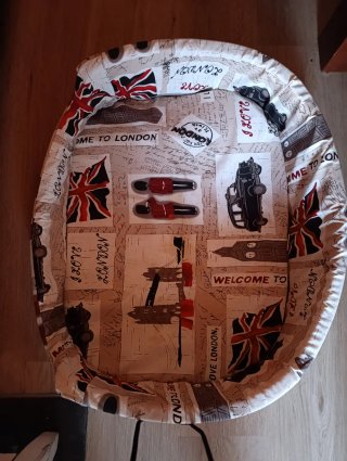 Cama para perro diseño Londres