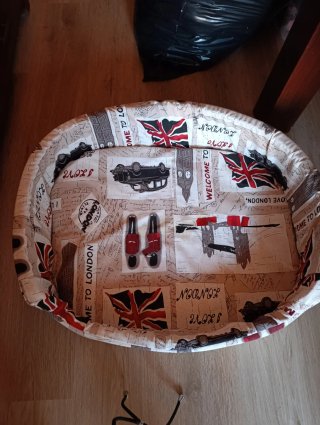 Cama para perro diseño Londres