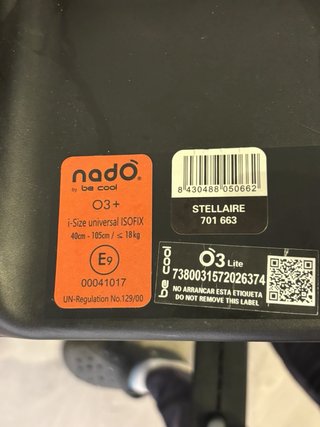 Silla de auto Be Cool Nado 03