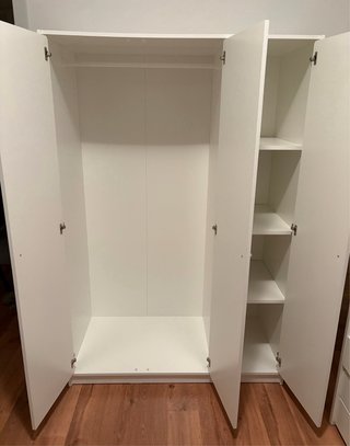 Armario 3 puertas Ikea blanco