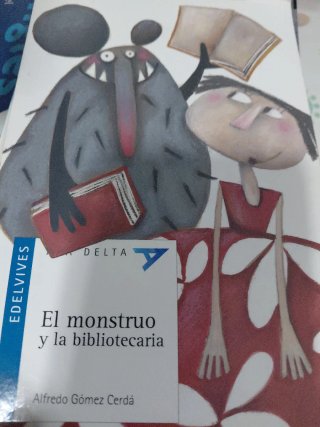 Libro. El monstruo y la biblioteca