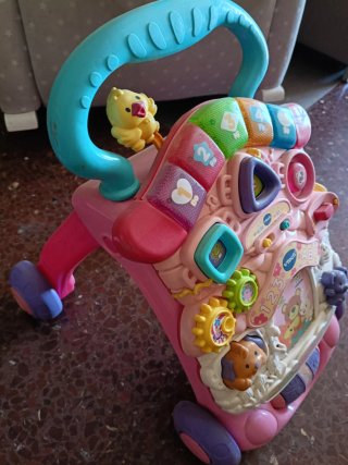 Correpasillos Andador VTech Rosa 2 en 1