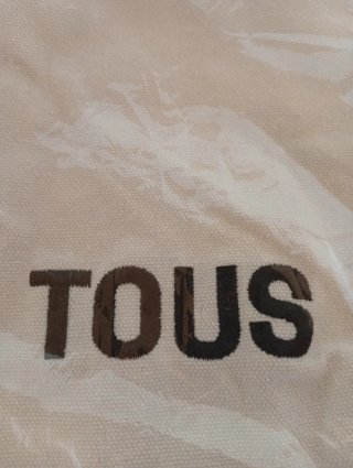 Mini bolso Tous beige
