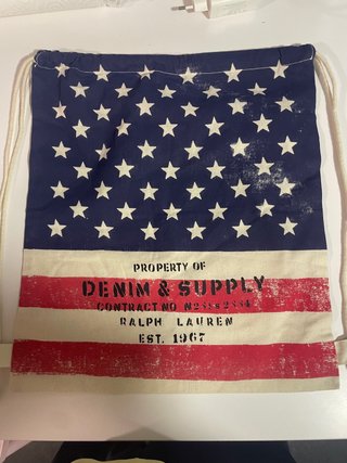 Mochila Ralph Lauren Denim & Supply Bandera USA