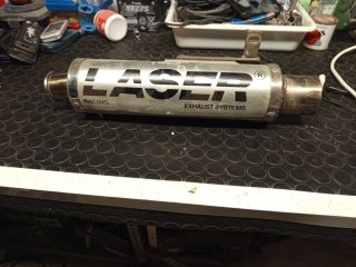 Tubo de Escape Laser Racing
