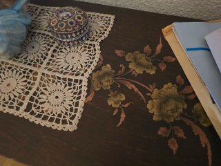 Mueble Recibidor Madera y decorado