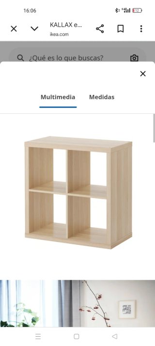 Estantería IKEA Kallax 4 huecos